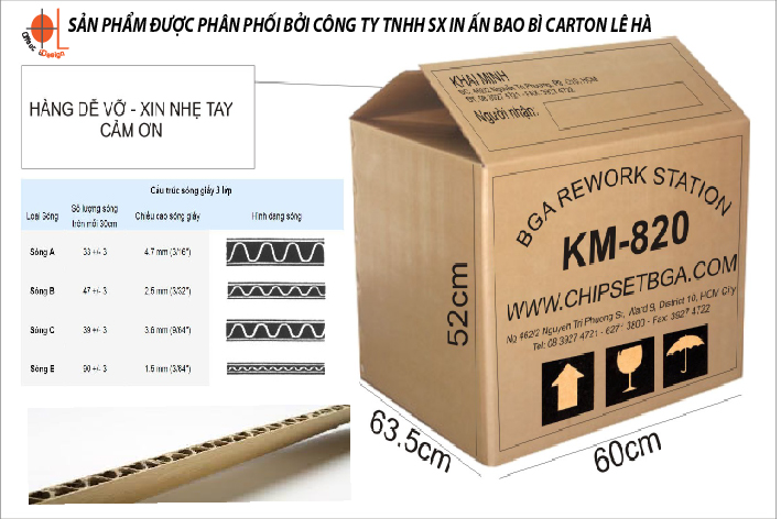 dịch vụ in thùng carton số lượng ít giá rẻ tại TPHCM 01
